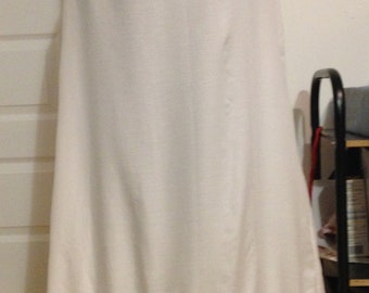 Petticoat/underskirt Late Victorian Edwardian style ladies, maxi full length trumpet skirt, sizes 4-30