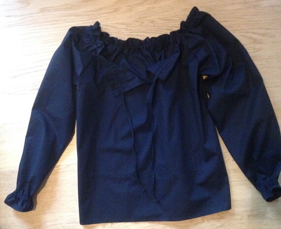 Women Girls Peasant Blouse Long Sleeve camisole Negligee
