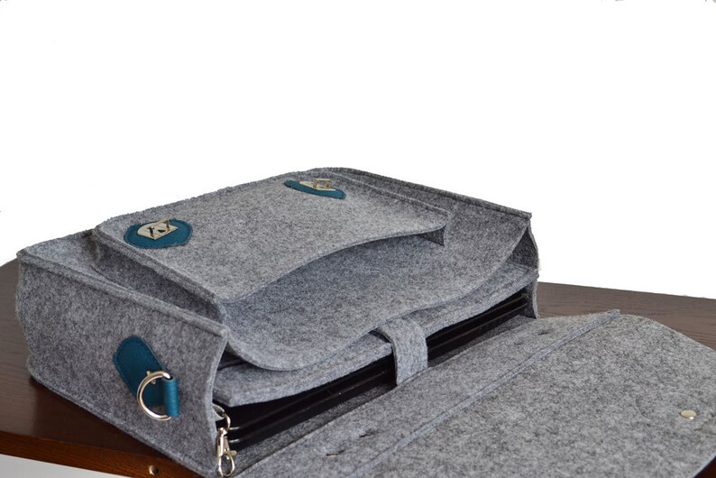 MESSENGER Bag Felt Laptop Bag LAPTOP BAG 13-inch Felt Messenger Bag Felt Crossbody Bag Felt Purse Felt Office Bag