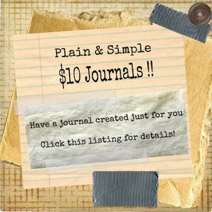 Custom Junk Journal: Simple Soft Cover Writing Journal