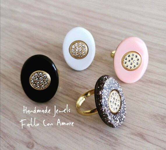 Swarovski laser ring sale