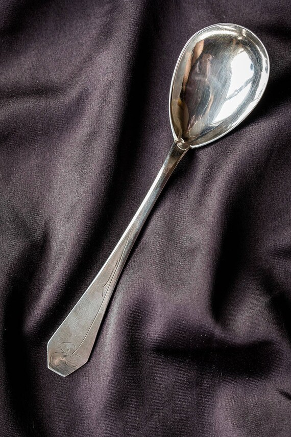 solid silver teaspoons