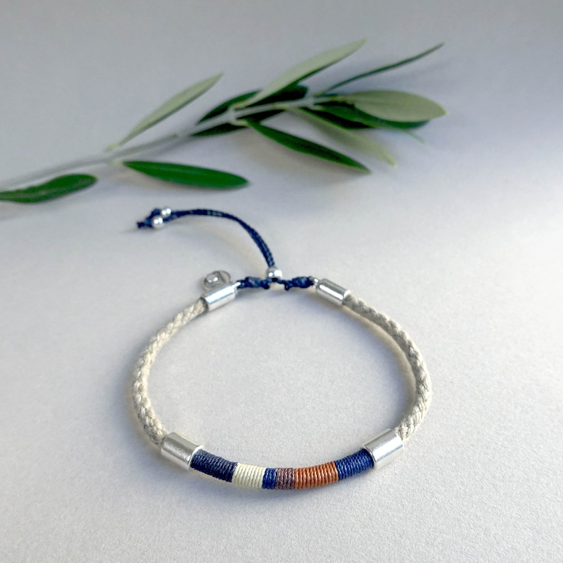 Nautical Bracelet for Men Handmade Mens Bracelet Nautical Etsy