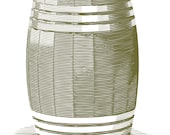 Engraved Wooden Barrel Digital Download