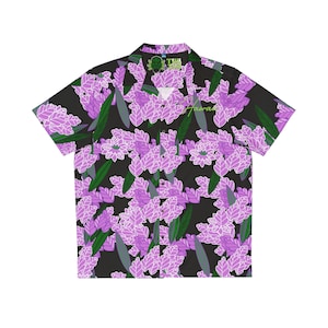 Men&#39;s Pink Hawaiian Shirt (AOP)