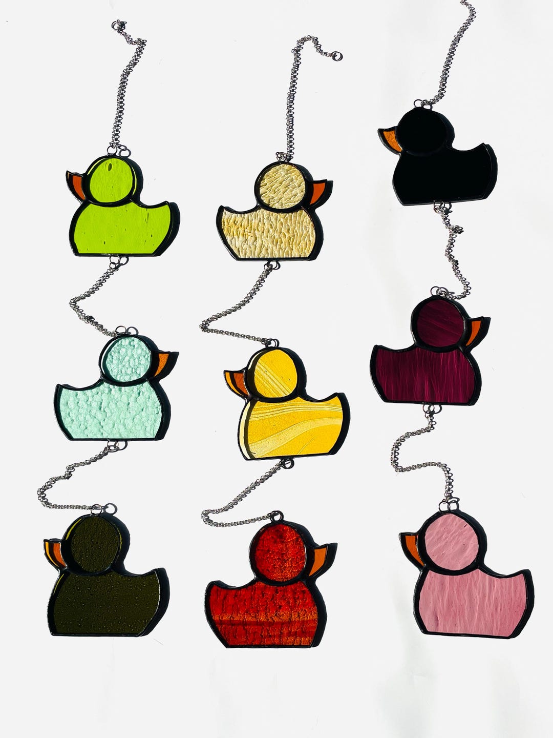 Rubber Duck Chain Suncatcher - Etsy
