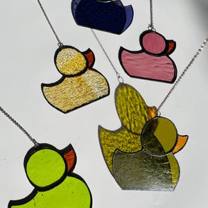 Rubber Duck Suncatchers