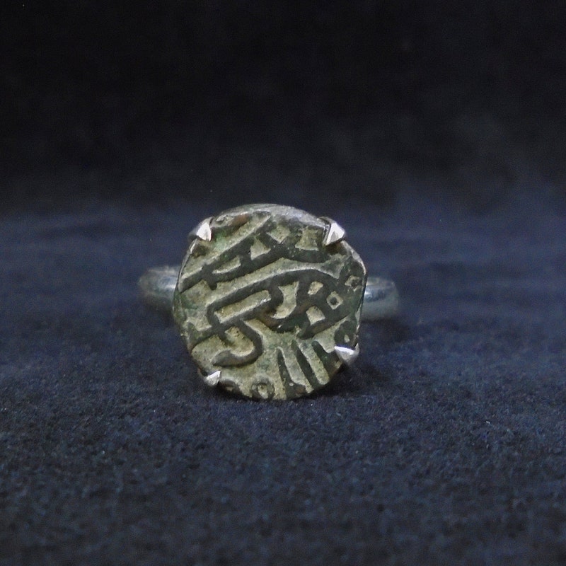 India Coin Ring - Etsy