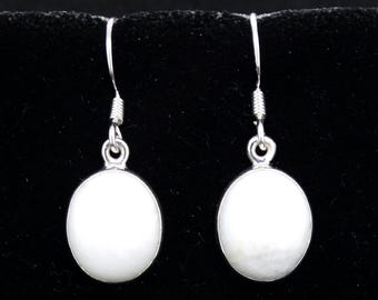 Skye Marble Sterling Silver Drop Earrings – Scottish Isle Jewelry