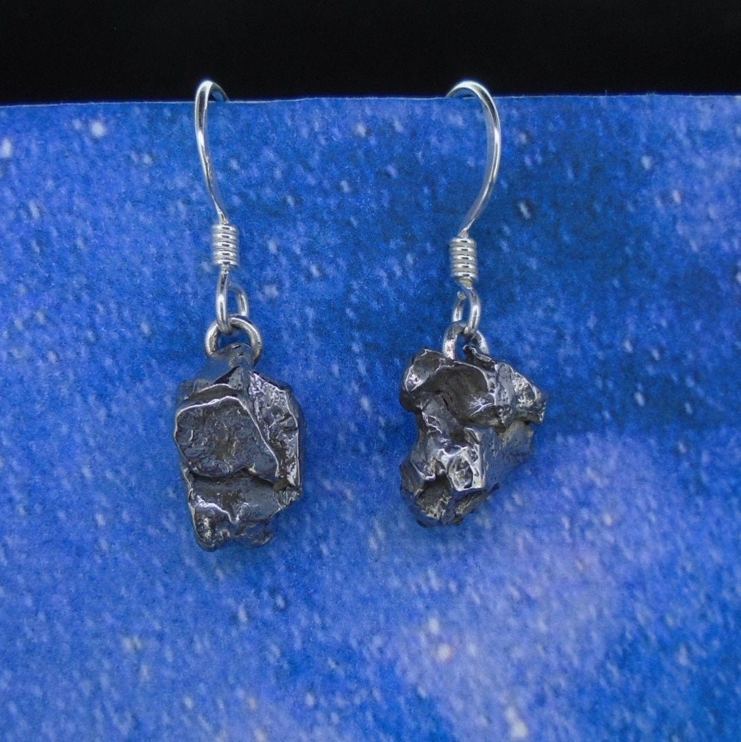 Meteorite earrings sale