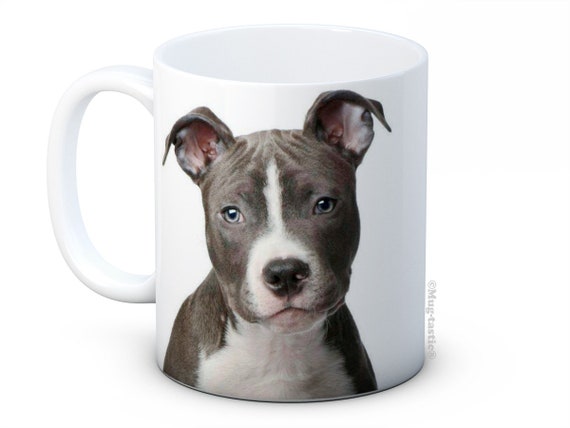 Staffordshire Bull Terrier Staffy Staffie Perro Taza De Te Etsy