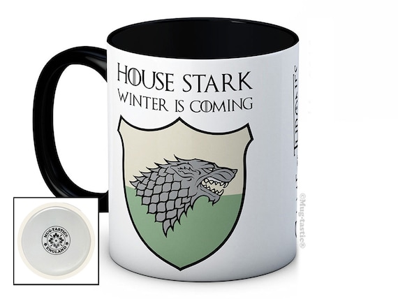 Stark Sigil /"Winter is Coming/" Coffee Mug *NEW* Game of Thrones