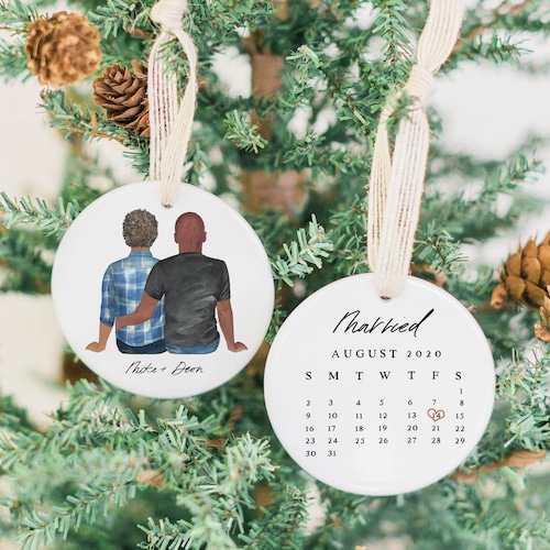 Personalized Gay Couple Gift Marriage Anniversary Wedding Etsy