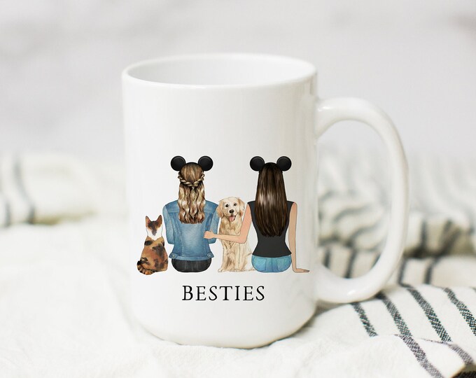 To My Bestie Coffee Mug Thank You For Being My Unbiological Sister