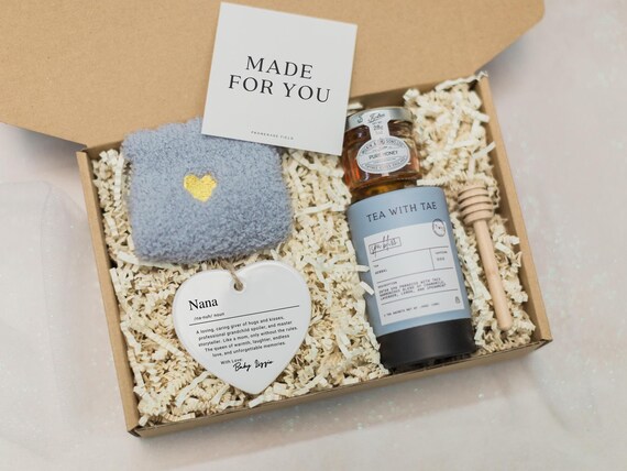 Nana Gift Box, Personalized Nana Pamper Set, Thoughtful Gift for Grandma Birthday, Mother’s Day, or Christmas Gift, Spa Box for Nana