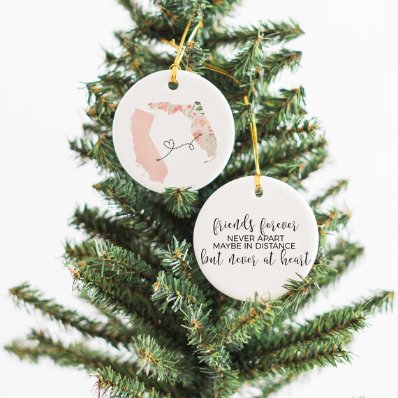long distance christmas ornament