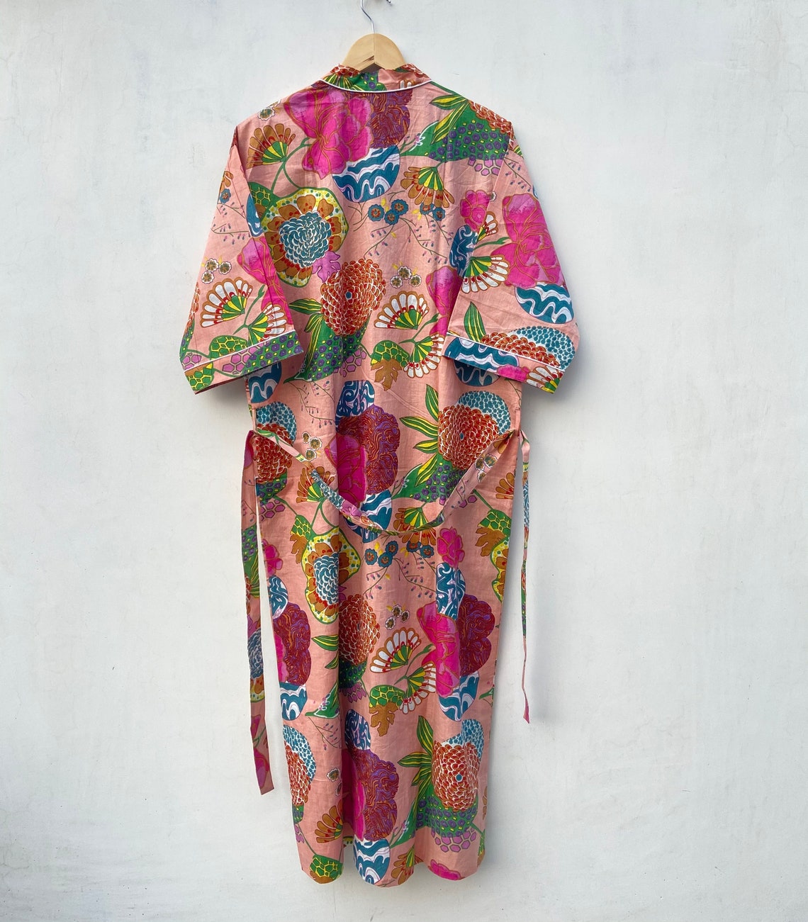 Tropical Print Robes Bridesmaid Kimono Robe Floral Kimono - Etsy