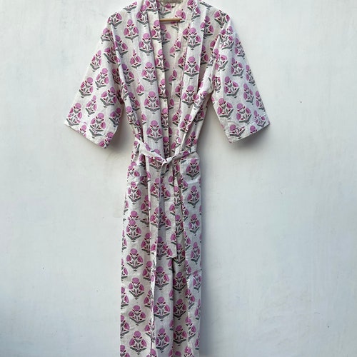 Tropical Print Robes Bridesmaid Kimono Robe Floral Kimono - Etsy