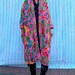 Frida kahlo kantha jacket Indian handmade Japanese kimono style kantha robe winter jacket pink colored tie belt coat