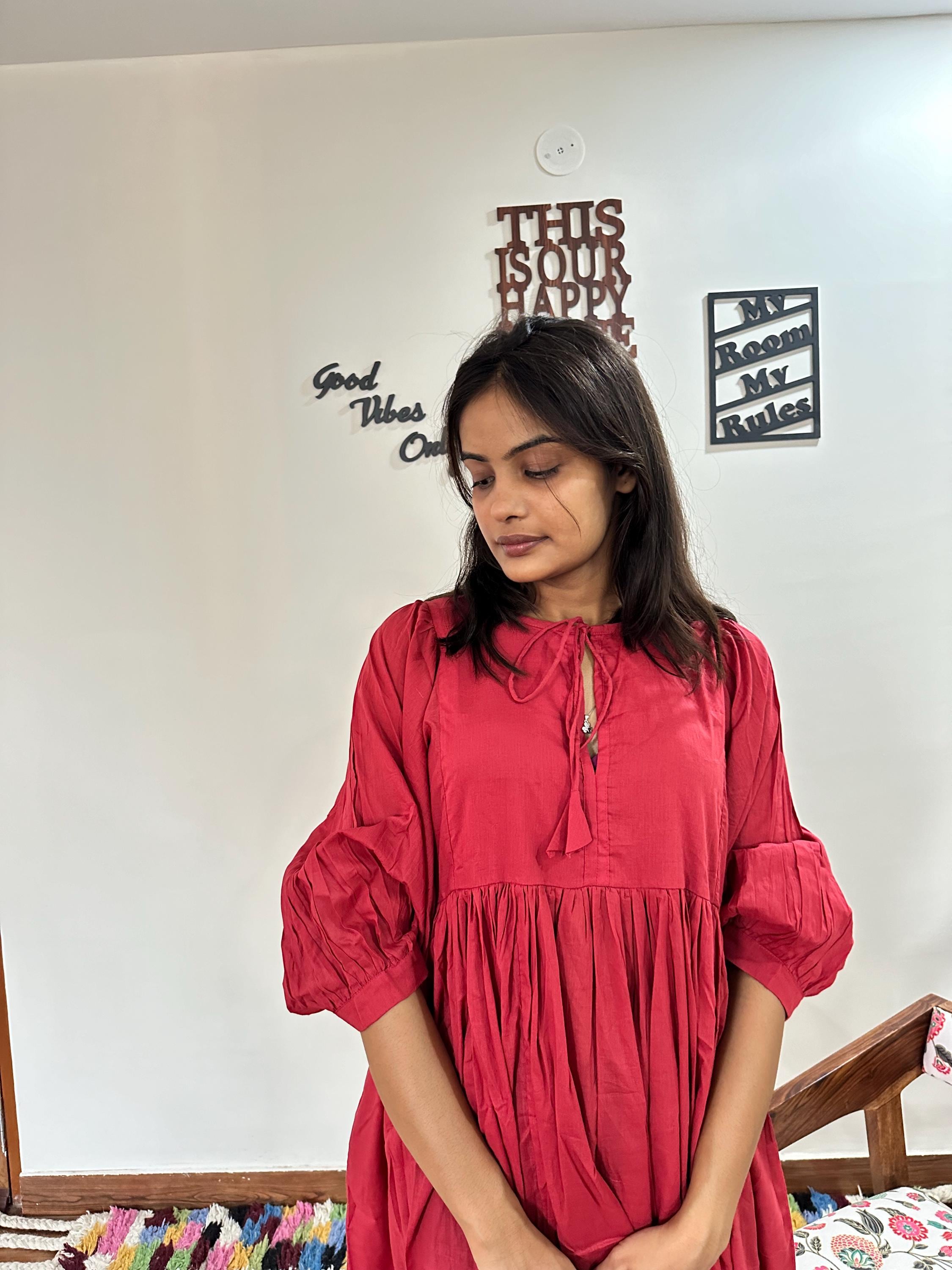 red cotton gauze dress Captiva Cotton Gauze Dress Outfit