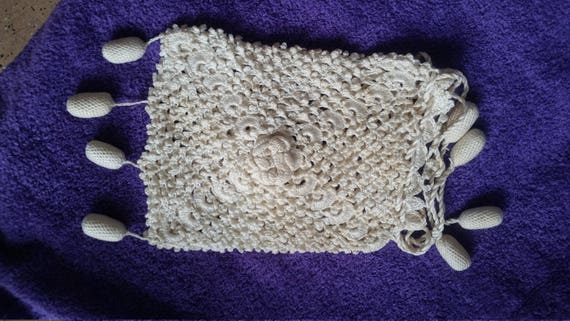 Vintage crochet purse - image 1