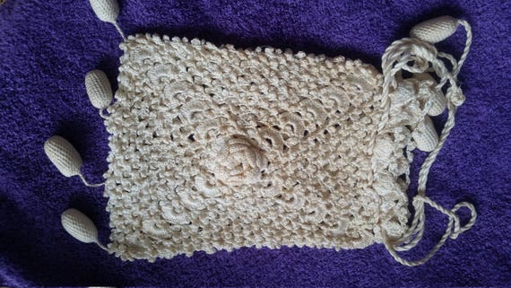 Vintage crochet purse - image 2