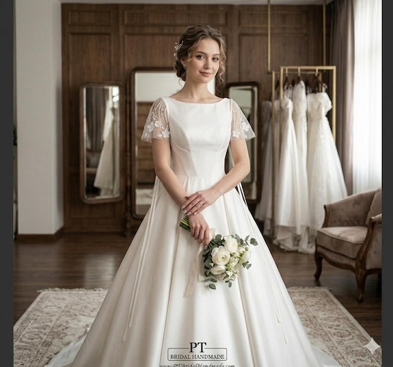 detachable beaded sleeves for wedding dress Flutter ,Detachable Cap Sleeves , 3D Floral Pearl Bridal Sleeves - Sheer Tulle Wedding Sleeves SEA Seraphine Velvet Long black sheer maxi dress one part is already Color:Khaki Cotton