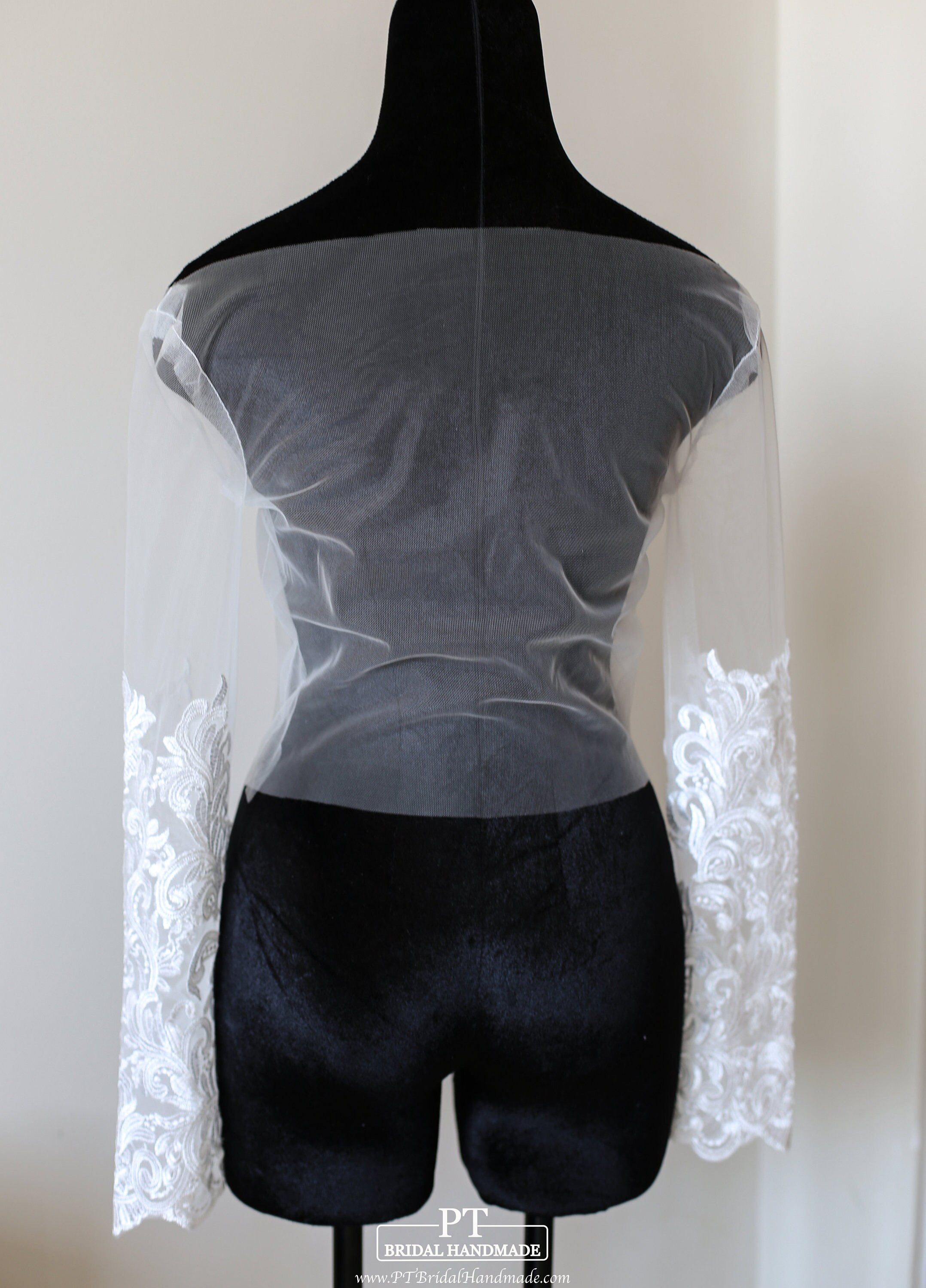 Custom Long Sleeve Bridal Topper 144 Wedding Dress Topper - Etsy
