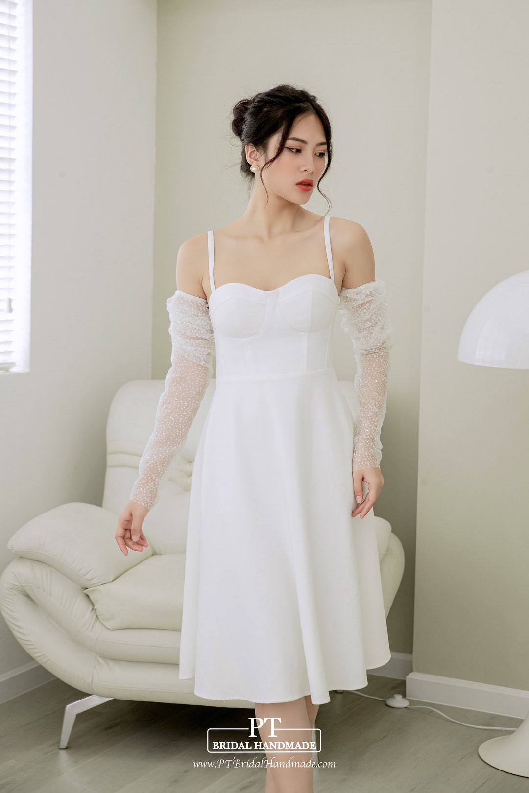 Custom Bridal Bicep Sleeves #613, Sparkly Wedding Dress Sleeves, Bridal ...
