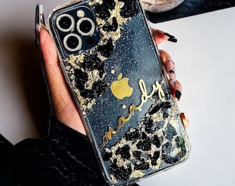 24K Gold Leopard iPhone 15 Hülle iPhone 15 pro max iPhone 14 pro iPhone 13 Hülle iPhone 14 Hülle iPhone 14 pro max Hülle Galaxy S24 ultra S23