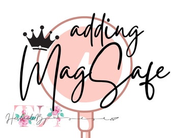 Actualización de MagSafe para funda de teléfono con purpurina