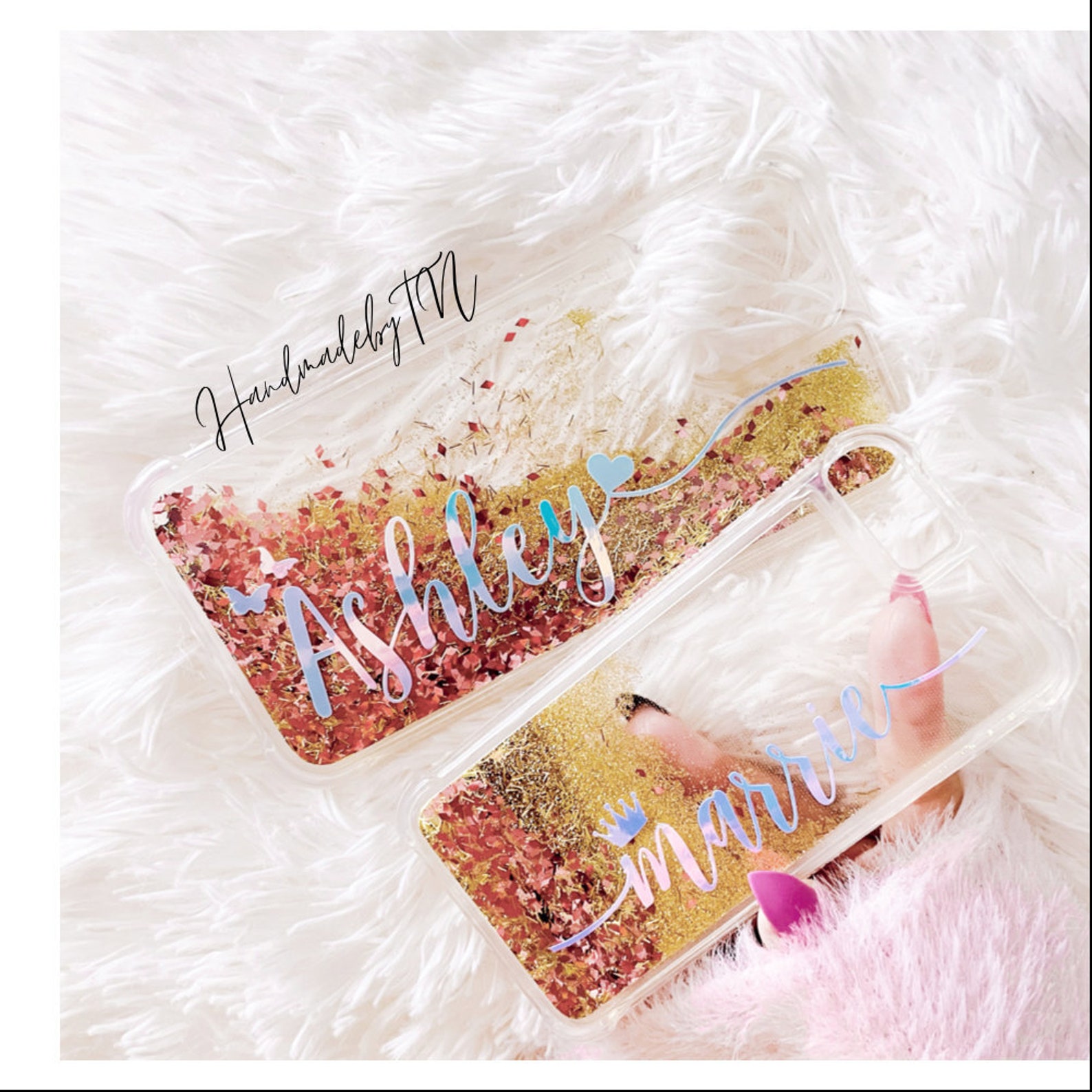 Rose Gold Glitter Iphone 11 Pro Max Case Iphone 11 Pro Case Etsy