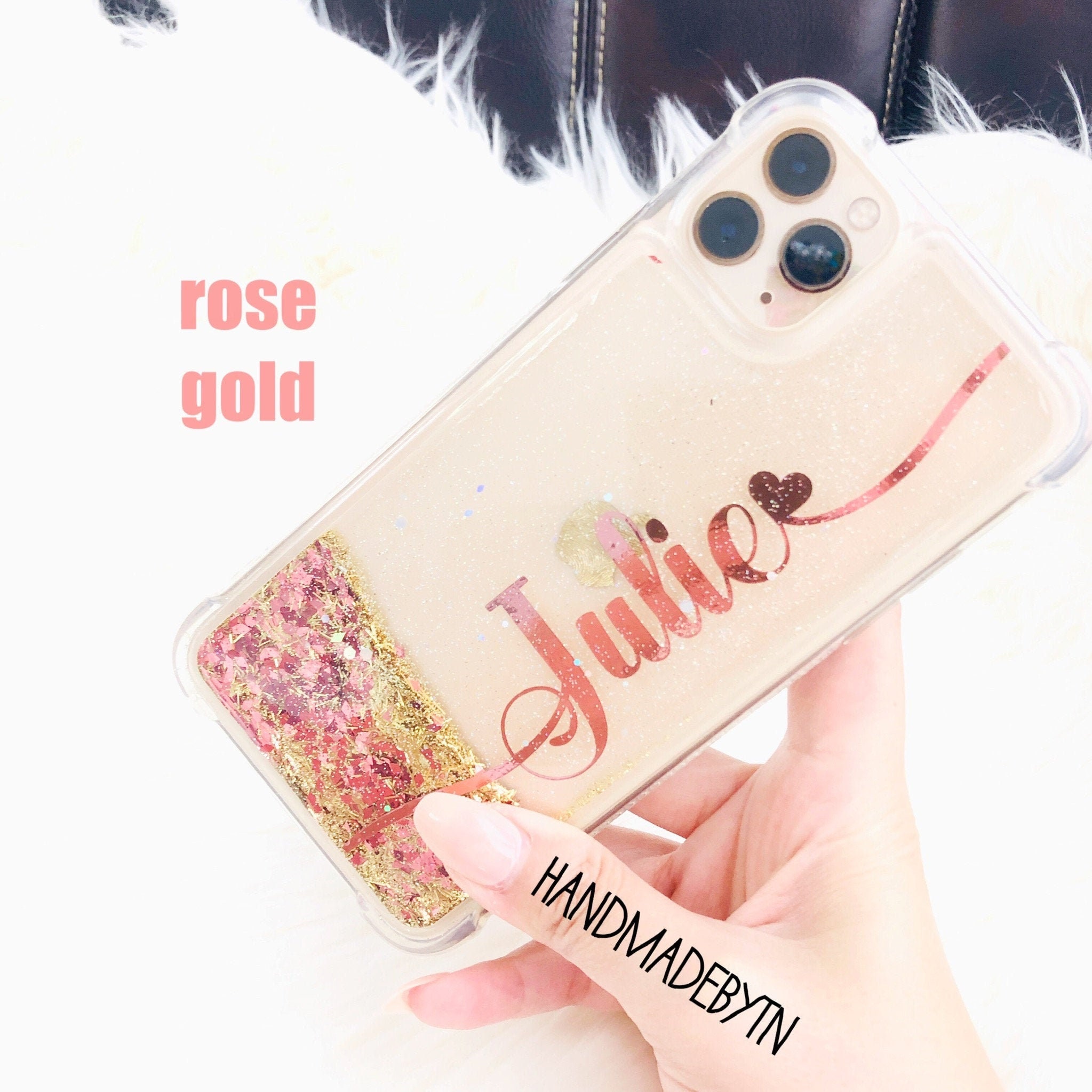 Rose gold Glitter iPhone XR case iphone 11 pro max case iPhone Etsy
