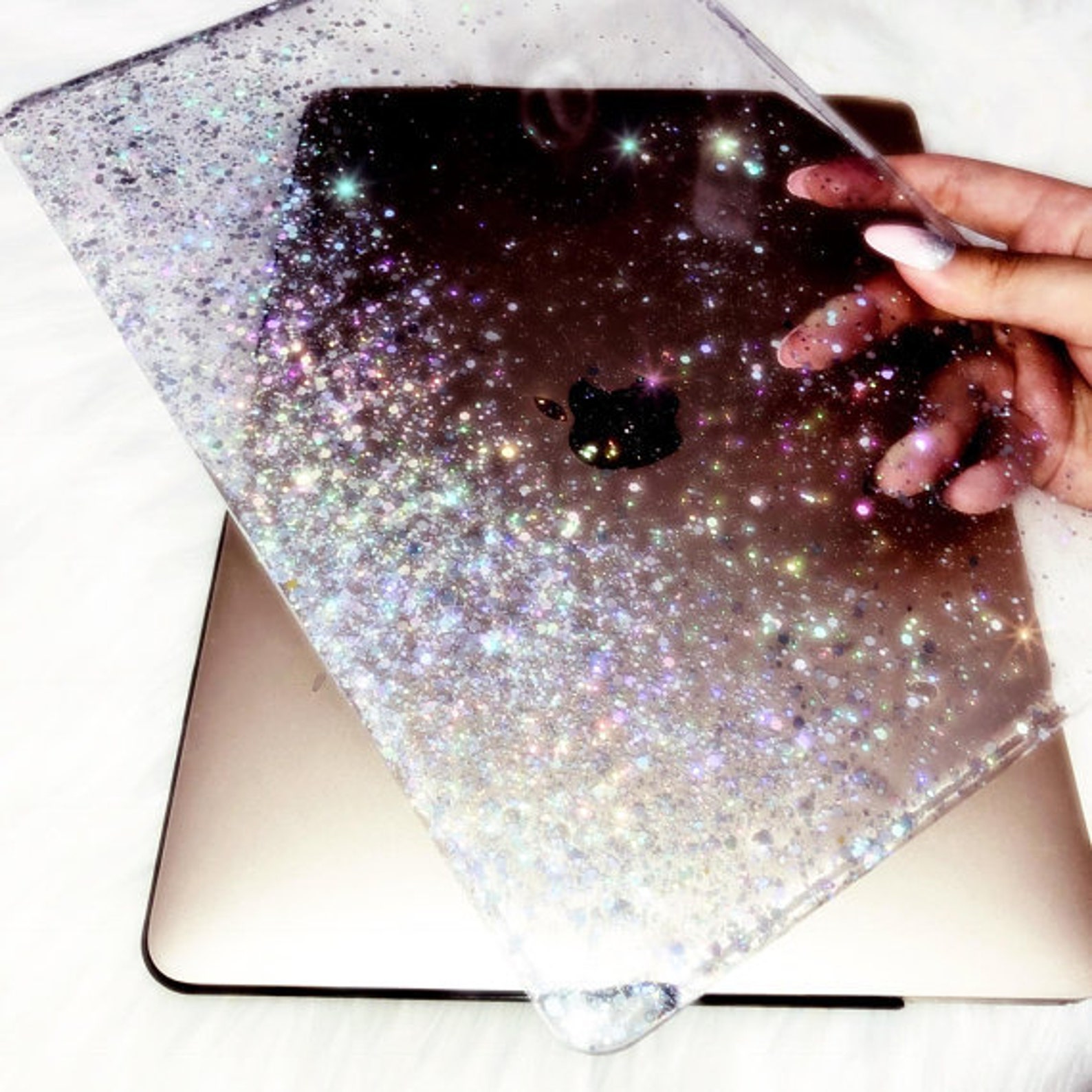 Sparkle Glitter Macbook Case Macbook Pro 13 case Macbook Air Etsy