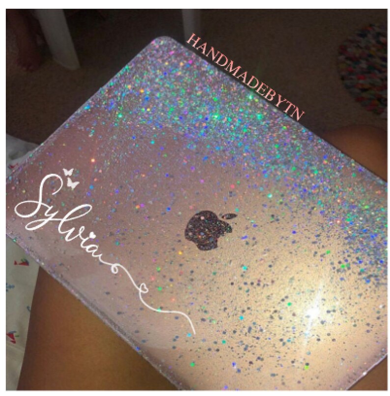 Sparkle Glitter Macbook Case Macbook Pro 13 case Macbook Air Etsy