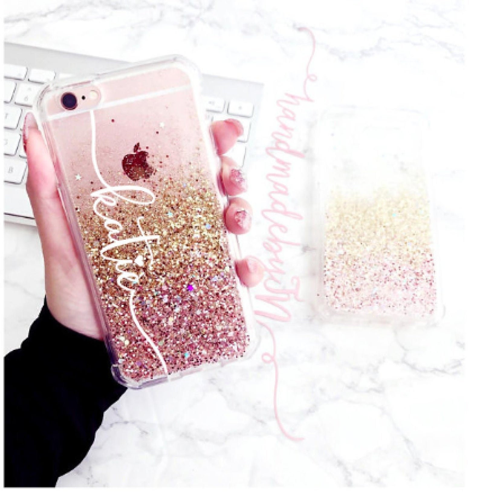 Rose gold glitter iPhone 11 pro max case iPhone 11 pro case Etsy