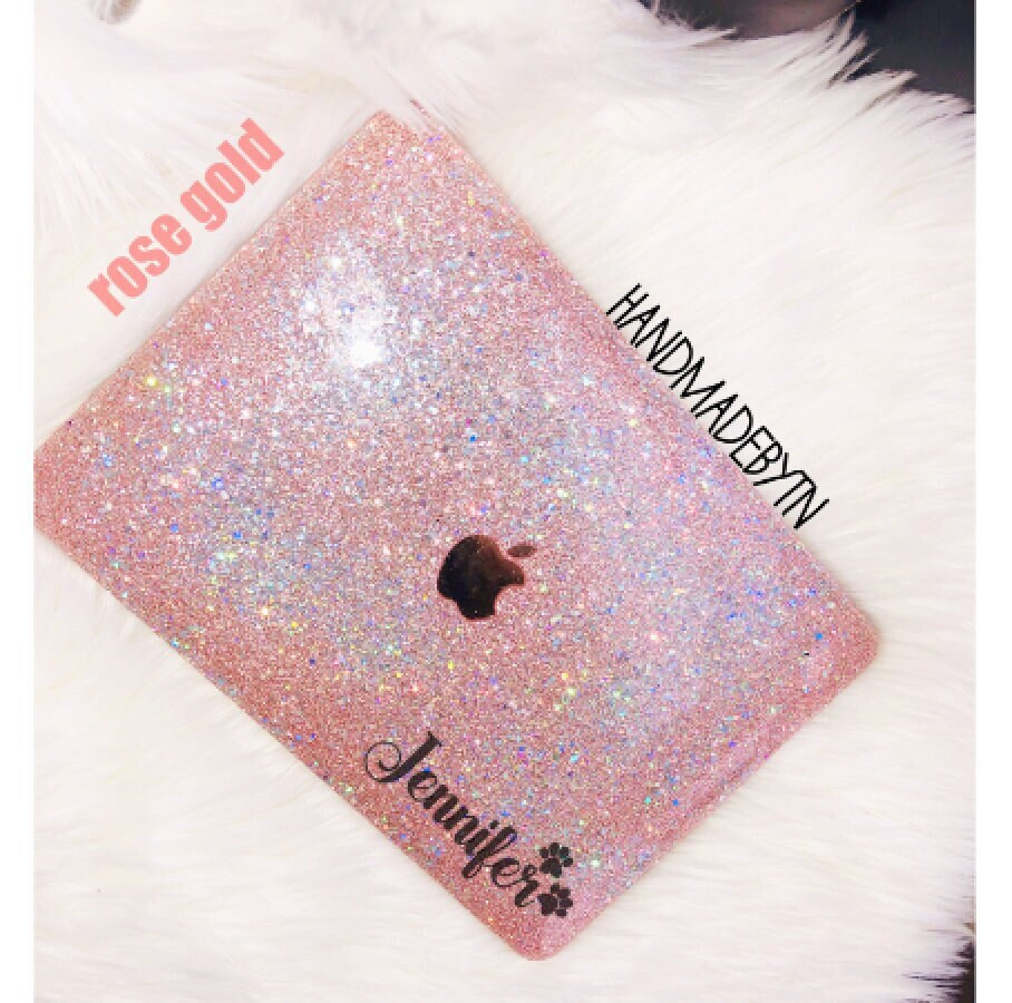 Rose gold Glitter Macbook Case Macbook 12 case Macbook 11 case Macboo…