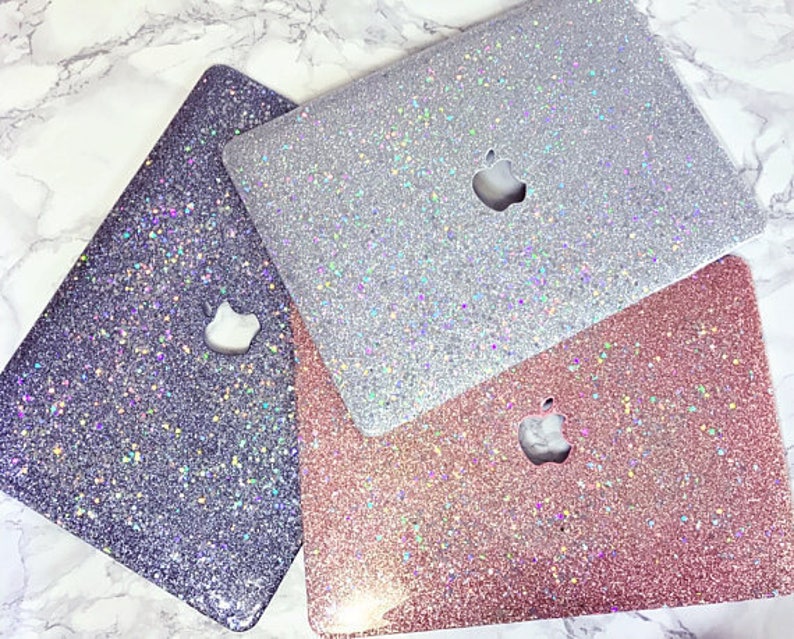 Rose Gold Glitter Macbook Case Macbook Pro 13 Case Macbook Pro Etsy