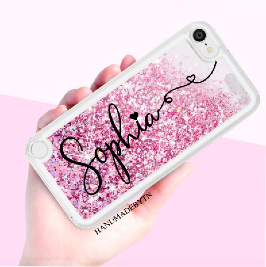 Rosa Glitzer Hulle Ipod Touch 6 Ipod Touch 5 Hulle Ipod Etsy