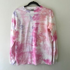 Sunset Tie-Dye Adult Long Sleeve T-Shirt