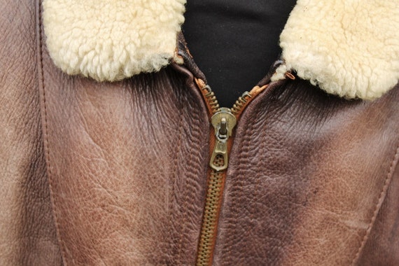 chevignon shearling jacket