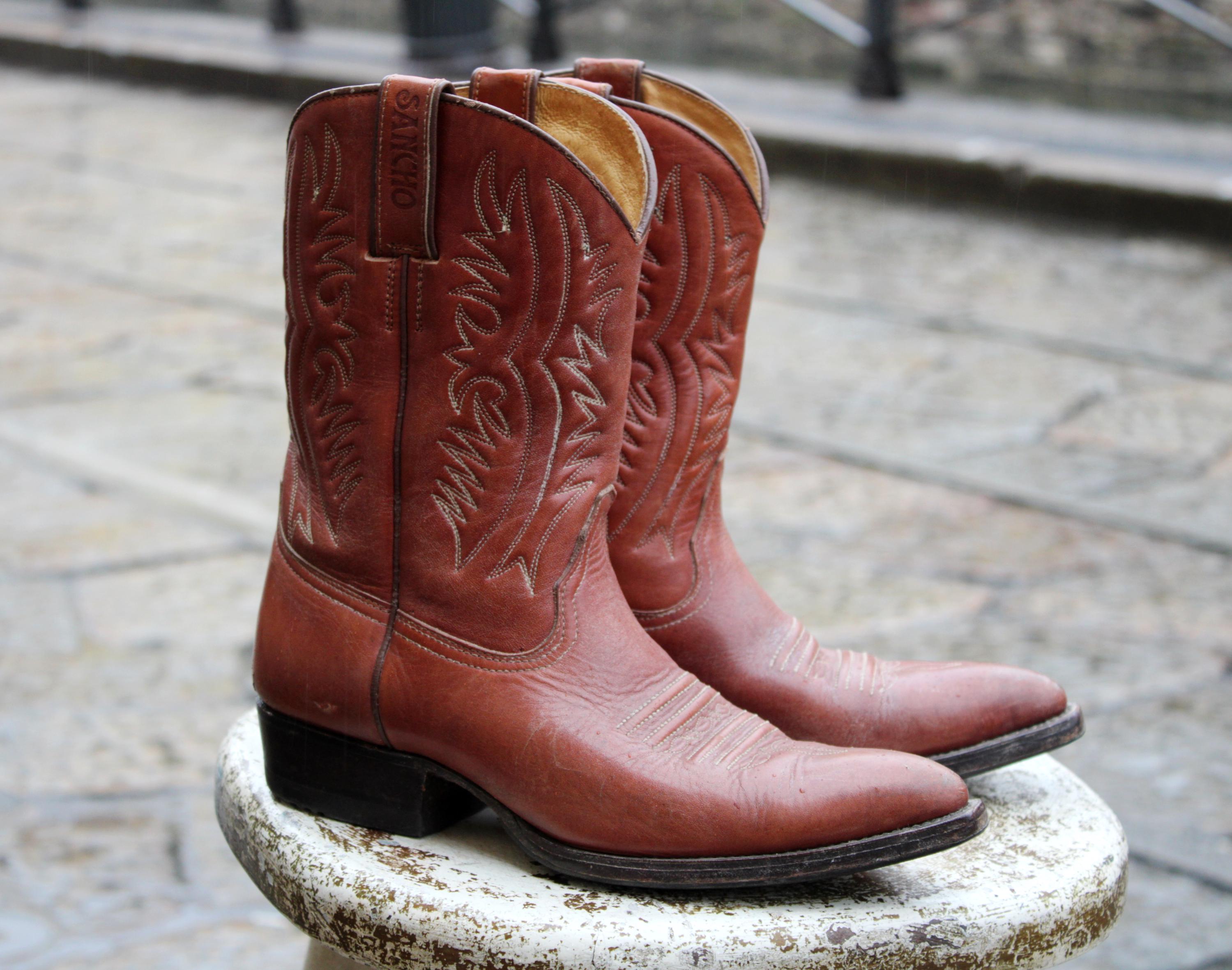 ウエスタンブーツ　ブラウン　sancho boots 約30cm サンチョ（SANCHO）BW5326 Crazy Horse の詳細ページです