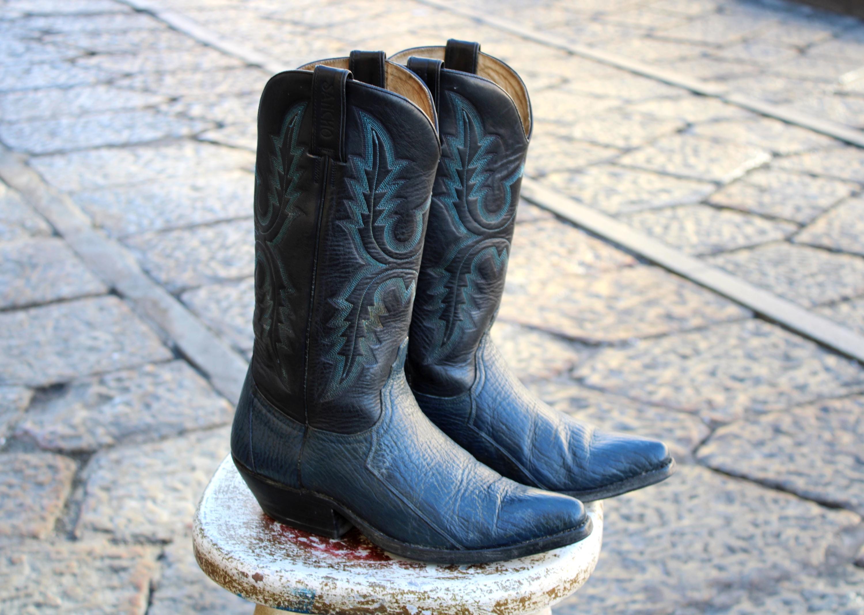 Mens Sancho cowboy boot 9.5 Men Sancho Boots - Etsy main image 3