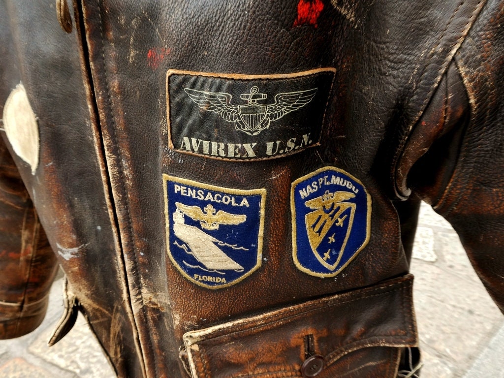 AVIREX MFG Original Collector's Leather 