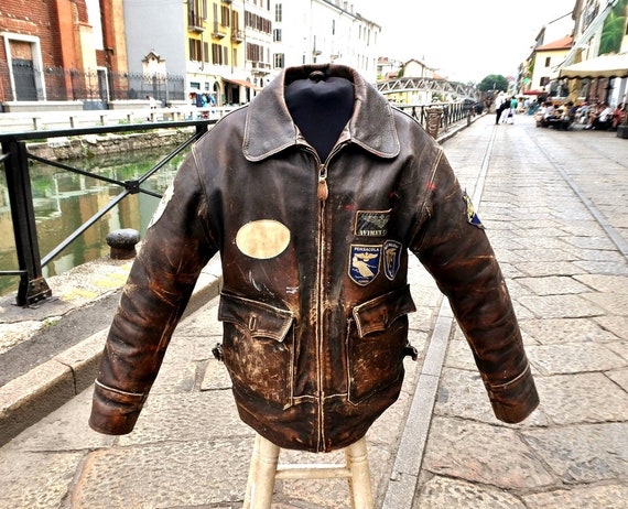 avirex jackets leather