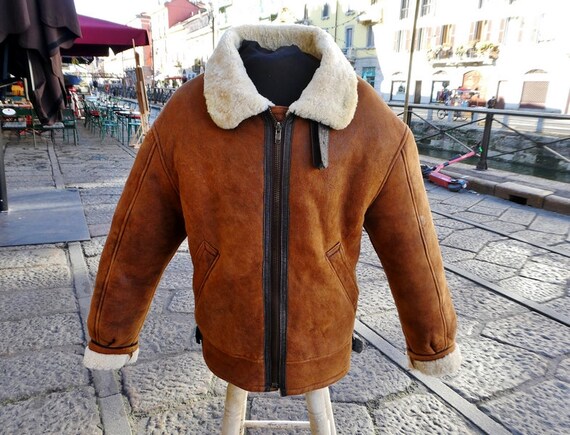 shearling trapper jacket