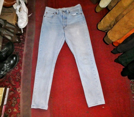 Jeans Levi's 501 Skinny Quality Premium Vintage W27 L28 | Etsy Australia