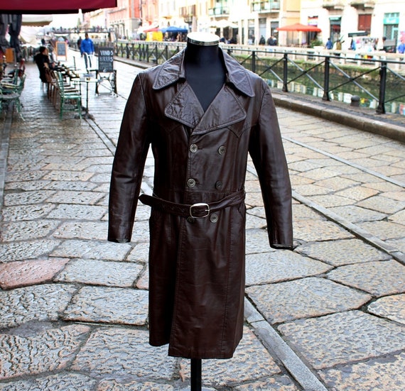 Trench cuir homme cheap