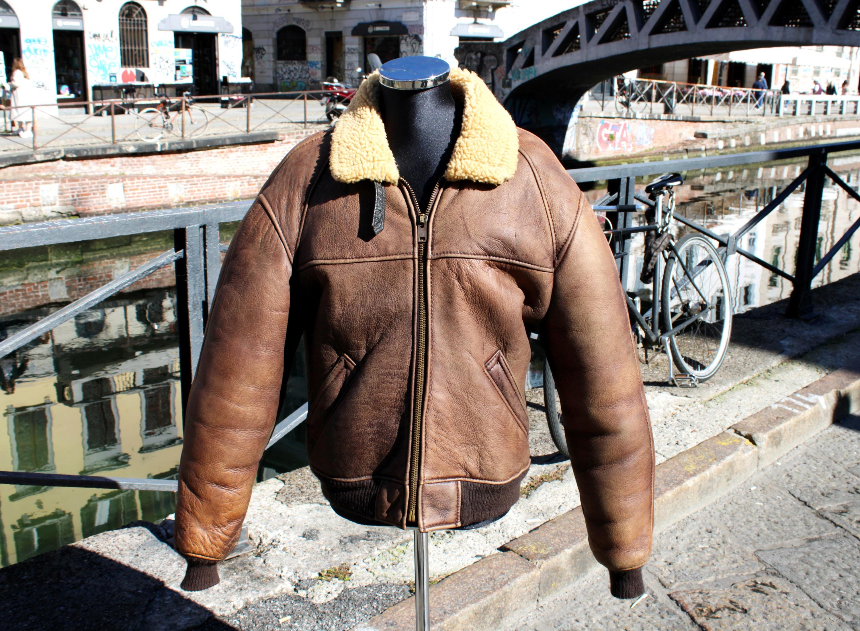 ジャケット・アウター 80schevignon leather down jacket old gap 80schevignon leather down jacket old gap Chevignon Jacket 80s