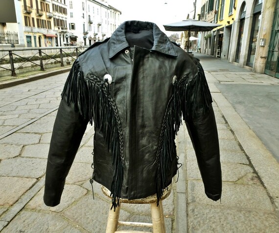 black bike jacket